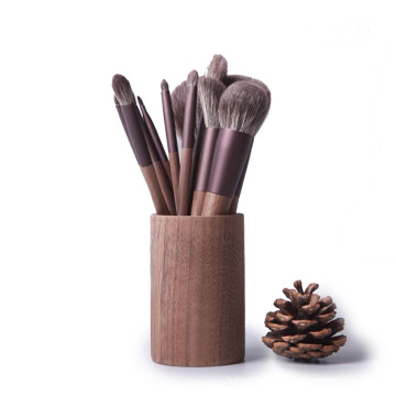 tasse de support de porte-stylo en bois pour bureau